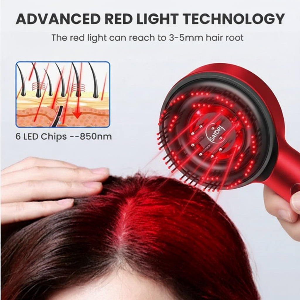 SATORI Scalp & Hair Renewal Brush