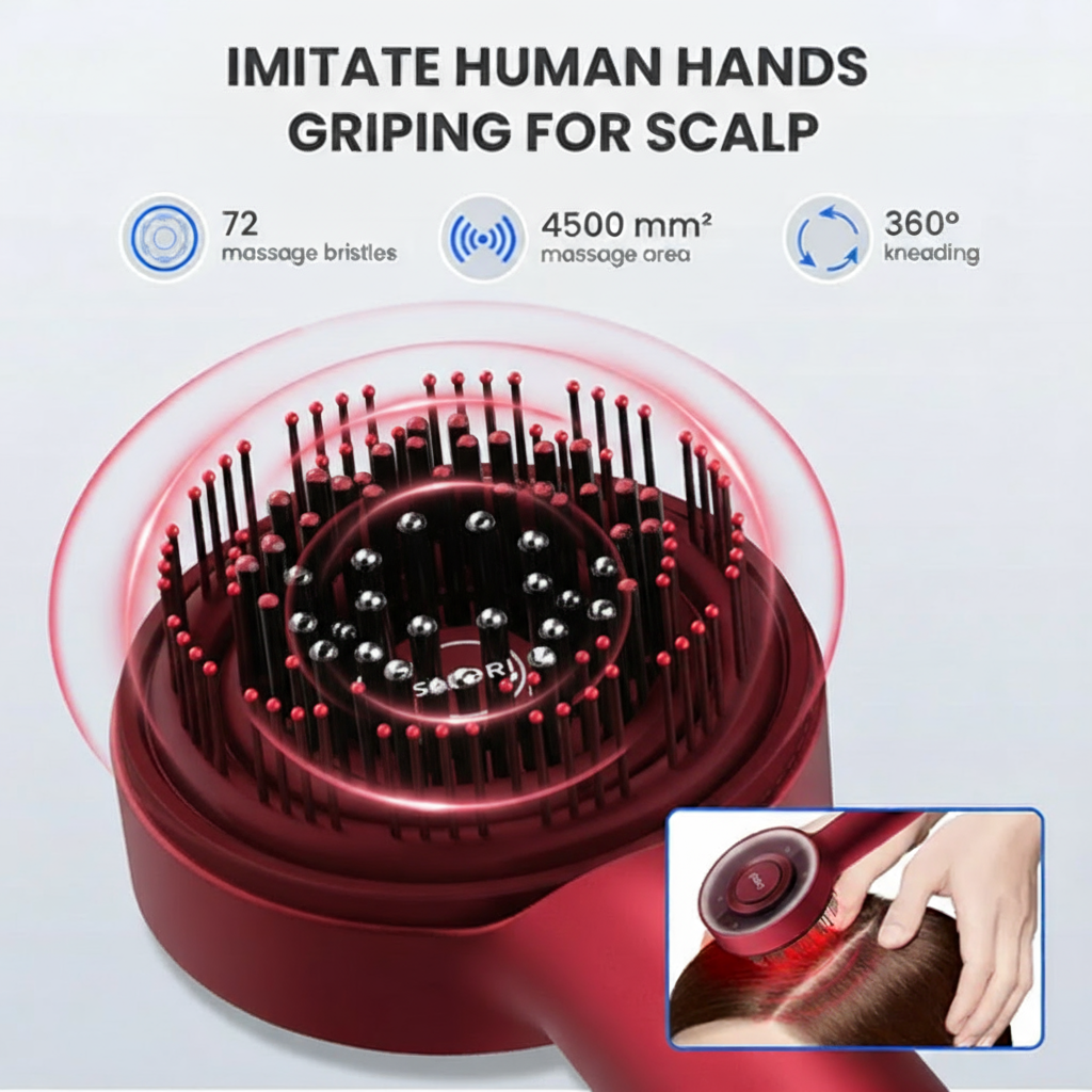 SATORI Scalp & Hair Renewal Brush